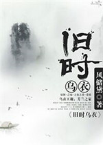 旧时乌衣小说封面